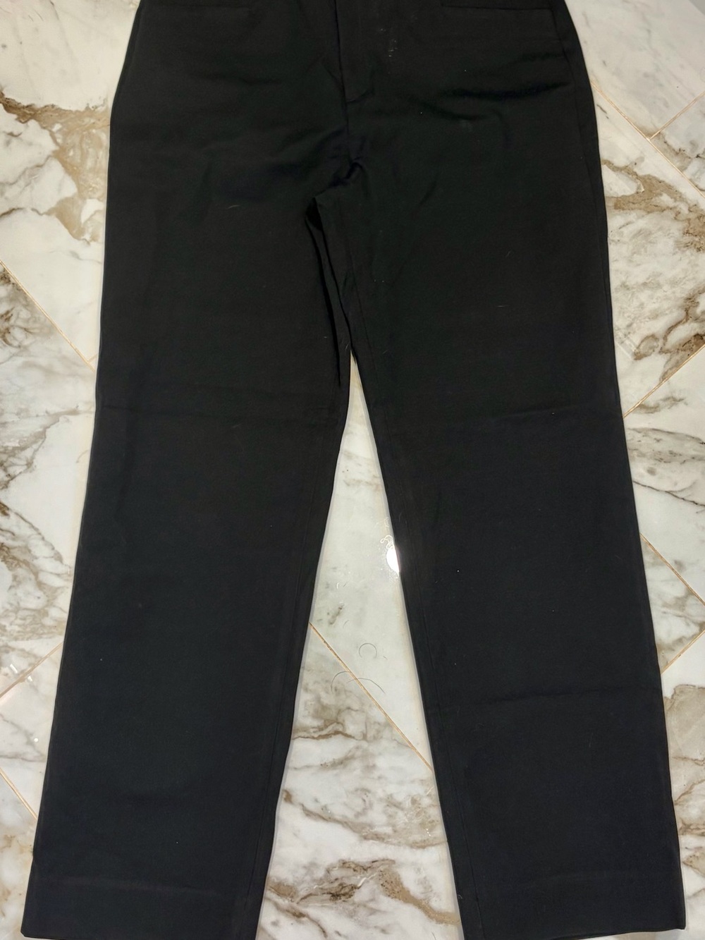 Banana Republic Sloan Black Straight Leg Dress Pants Size 14 NWT
